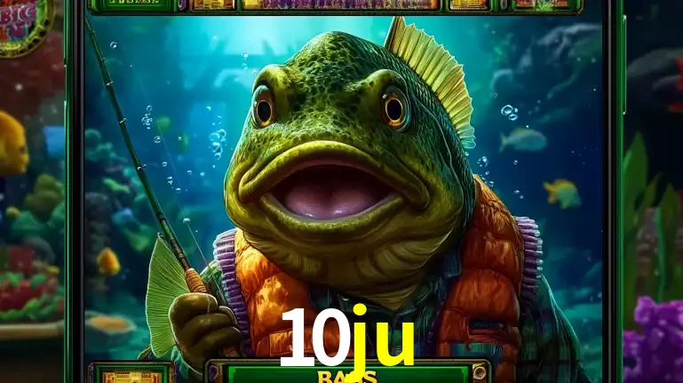 Personagem de peixe pescador do popular jogo de slot com tema de pescaria, uma das emocionantes opções de caça-níqueis para jogar e ganhar no cassino 10ju.